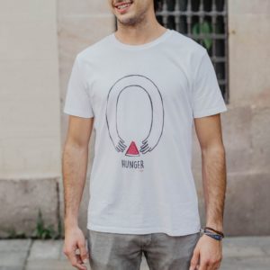 Camiseta con Mensaje Solidaria Mujer