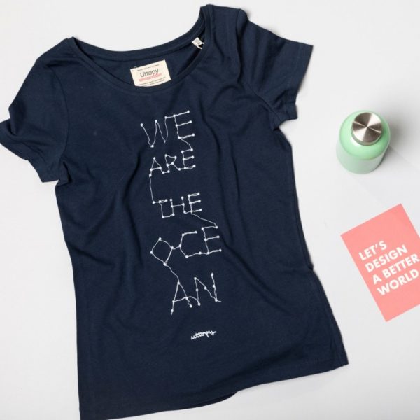 Camiseta Mujer Azul We are the Ocean