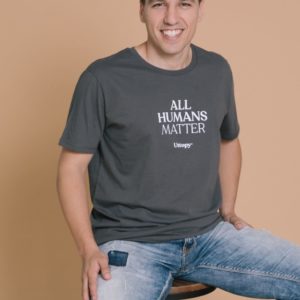 Camiseta con Mensaje Solidaria Unisex