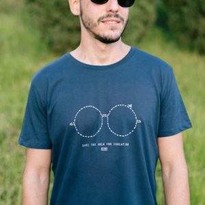 Camiseta con Mensaje Solidaria Unisex