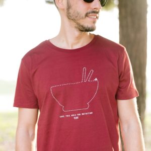 Camiseta con Mensaje Solidaria Unisex