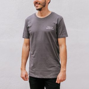 Camiseta con Mensaje Solidaria Unisex