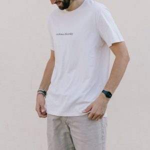 Camiseta con Mensaje Solidaria Unisex